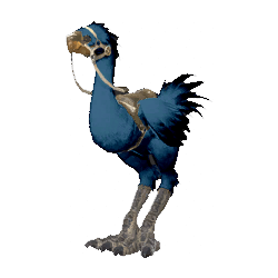 Desert Yellow → Peacock Blue - FFXIV Chocobo Colour Calculator